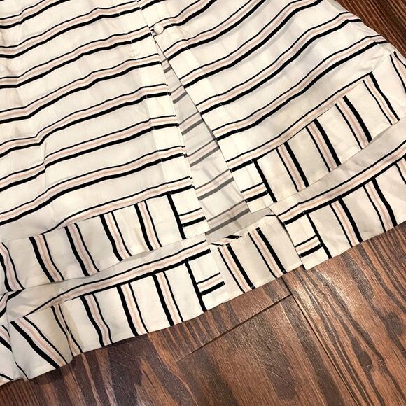 Rebecca Minkoff Marie Striped Flyaway Back Top - Picture 7 of 9